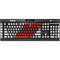 Peru Soccer Flag K95 RGB PLATINUM Mechanical Gaming Keyboard Skin